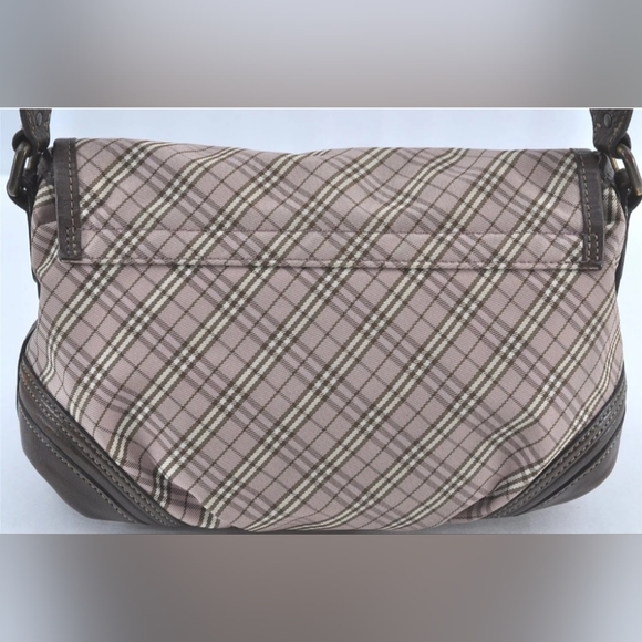 Authentic Buberry Blue label check 2 way Crossbody bag, Good! - Picture 4 of 15